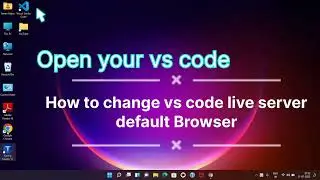 || How to change vs code live server default browser setting || #shorts#computer#coding #amanarj ||