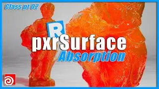 Renderman pxrSurface for beginners | Glass Absorption (pt10) Renderman houdini