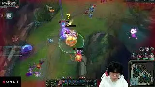 T1 Zeus is showing off in live stream