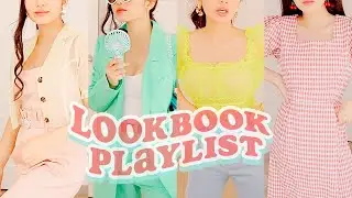 OUTFITS BASED ON MY PLAYLIST 💫 a lookbook playlist