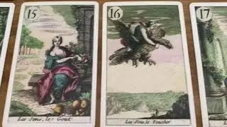 ✨Minchiate Tarot - очень редкая колода Французское Минкиате. Обзор колоды.