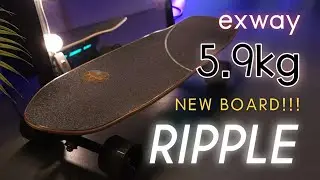 Exway New Board!!! Ripple 〰️〰️ 엑스웨이 리플 전동 크루져보드 전동스케이트보드 review 리뷰