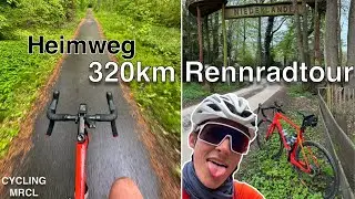 320km Heimfahrt mit dem Rennrad | Groningen Niederlande| Känguru in Holland | Cube Agree | Vlog