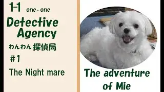 one-one Detective agency ＃1　Nightmare   dog detective story