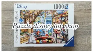 PUZZLE DISNEY TOY SHOP RAVENSBURGER 1000 PIECES TIME LAPSE