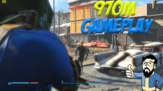 Fallout 4 gtx 970m Gameplay (Razer blade 14 2015)