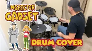 Inspector Gadget Theme Song Drum Cover - Throwback Drummer