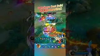 13 Kill+ Maniac Gatotkaca Best Build MLBB Mobile Legends Gameplay  #mobilelegends #mlbb