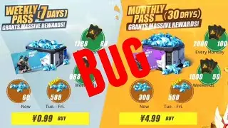 Rules Of Survival S3 Monthy Pass/Weekly Pass Reality