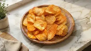 🔥 Instant Potato Chips at Home | Crispy & Ready in Minutes 🥔✨