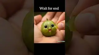 the gooseberry in eating in a human hand 🤗 🎈 #shorts #fruit #trending