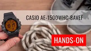 HANDS-ON: Casio Collection AE-1500WHC-8AVEF