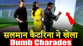 Salman-Katrina Play Dumb Charades With Bret Lee During The IPL Final 2019