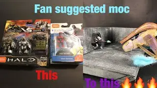 Halo mega construx Arbider vs Heretic/ Mission from (Halo 2 The Arbider) MOC