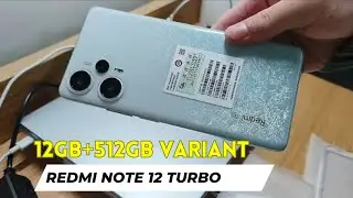 Redmi Note 12 Turbo 12GB+ 512GB Unboxing | Dolby Vision&bull; Atmos