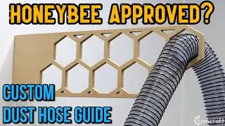 Custom CNC Dust Collection Hose Bracket | Shapeoko Pro XXL
