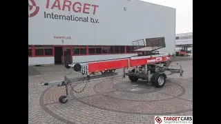 780446 PAUS ASA 25WH BIG EASY TOWABLE MATERIAL LADDER LIFT 2500CM 2016 NL-REG 28-WN-VL