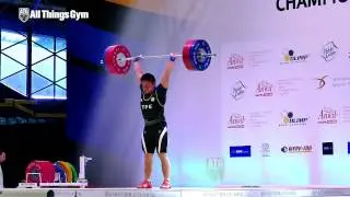 94kg All Lifts 2015 Junior World Weightlifting Championships