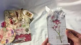 Gorgeous tag bag that I purchased from jacqui chimes and tn gift from Karen O&rsquo;reilly
