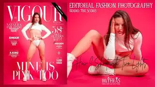 EDITORIAL FASHION PHOTOSHOOT FOR VIGOUR MAGAZINE | Behind The Scenes | How I Shoot Sensual Fashion