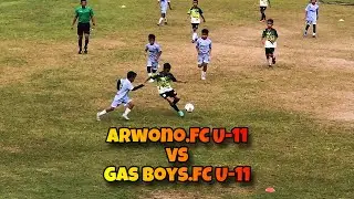 Babak Penyisihan🔥Kategori U-11 Arwono.FC VS Gas Boys.FC⚽️GOR Badang Perkasa‼️