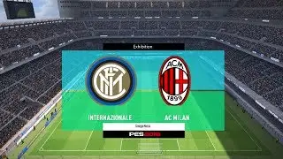 PES 2018 | Inter vs AC Milan | Full Match Gameplay