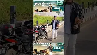 🤯 Новый тест пробега Pulsar 150 🔥💯 #шорты #ролики #вирусноевидео