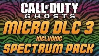 Call of Duty: Ghosts - 6 NEW MICRO DLC CAMOS ANNOUNCED - SKINS & SUITS - SPECTRUM & ASTRONAUT