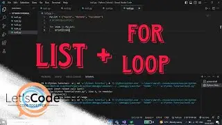 Python #5 - List, For Loop