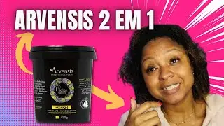 Resenha do Creme Arvensis 2 em 1 Cabelos Crespos-Quase me arrependi da compra!