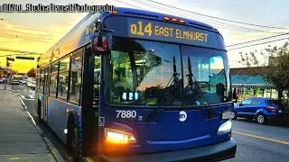 2022 New Flyer XD40 #7880 on the Q14 at Fresh Pond Road Eilot Av