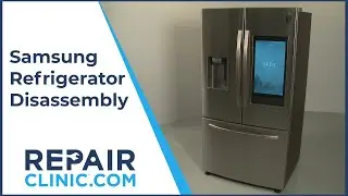 Samsung Refrigerator Disassembly (Model RF27T5501SRAA51)