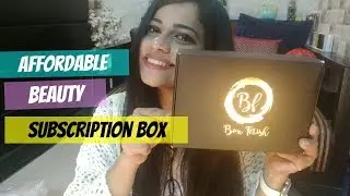 BOX FETISH - AFFORDABLE MAKEUP SUBSCRIPTION BOX | Thelifesheloved | Sana K