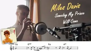 Miles Davis 🎺 | Someday My Prince Will Come 🎙️ |  Trumpet Solo Transcription