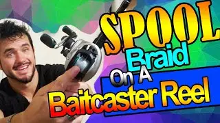 Best Fishing Tips | How To Spool Braid On A Baitcaster | Josh Bendoski Power Fishing Tips Utah