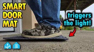 A Smart DOOR MAT for Home Assistant! (ASC TrampleTek Blue)