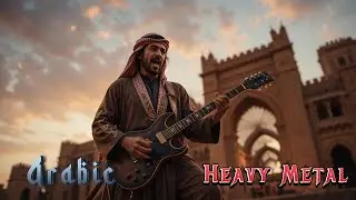 Arabic Metal Backing Track | No Vocals | Perfect for Jamming or Covers#heavymetal #arabicheavymetal