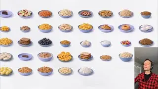 Wait, they eat WHAT???  Reaction to FILLING diet challenge.