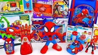 Marvel Spiderman collection Unboxing Review|LEGO Marvel Hulkbuster 76210 Building |Dino-Webs Crawler