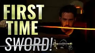 Forging a SWORD for the FIRST TIME!