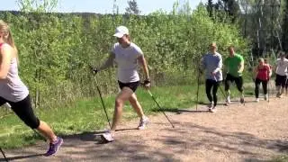 Stavgangsinstruksjon Nordic Walking med Ingrid Kristiansen - Norges Idrettsh&oslash;gskole