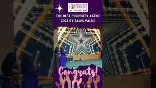 WINNER KATEGORY : BEST PROPERTY AGENT BY SALES VALUE | @merrylandindonesia | #agenproperti #broker