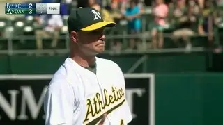KC@OAK: Madson records the save as A's win, 3-2