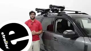 Test Fitting the Yakima FreshTrack 4 Ski and Snowboard Carrier on your 2022 Ford Bronco Sport