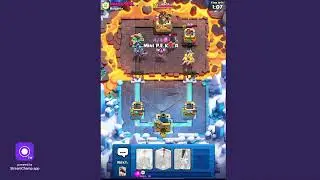 Roblox and then Checking Clash Royale New update * HERO WIZARD*