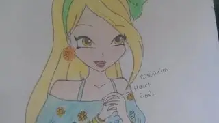 💜Winx Club Daphne Çizimi / How to Draw Winx Club Daphne