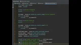 Cool Things to Code With Python (Covid 19)