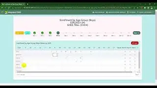 Step 4 Enrollment by Age Group BOYS