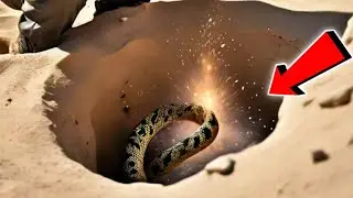 Sand hole vs sutali। रेत के खड्डे से निकला साप। अविश्वस्नीय 😲 indian insan
