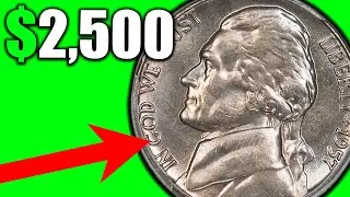 These 1957 Error Nickels are Worth Money!!